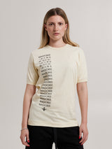 MagicBee Reflective Detail Logo Tee - Beige