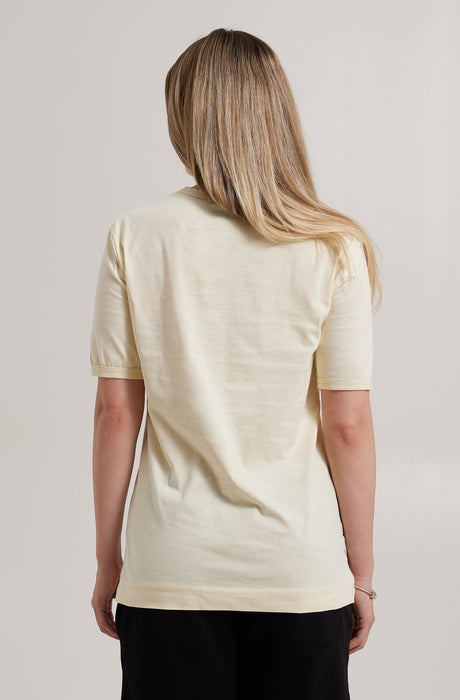 MagicBee Reflective Detail Logo Tee - Beige