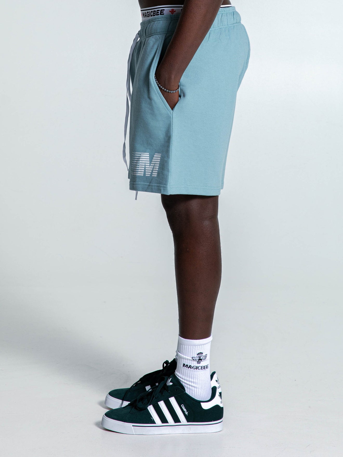 MagicBee Never Ending Race Shorts - Light Blue