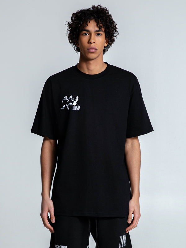 MagicBee Never Ending Race Tee - Black