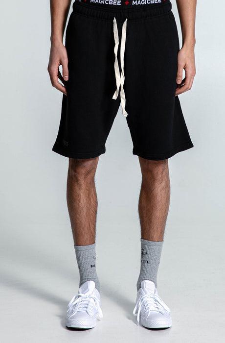 MagicBee Matt Logo Shorts - Black