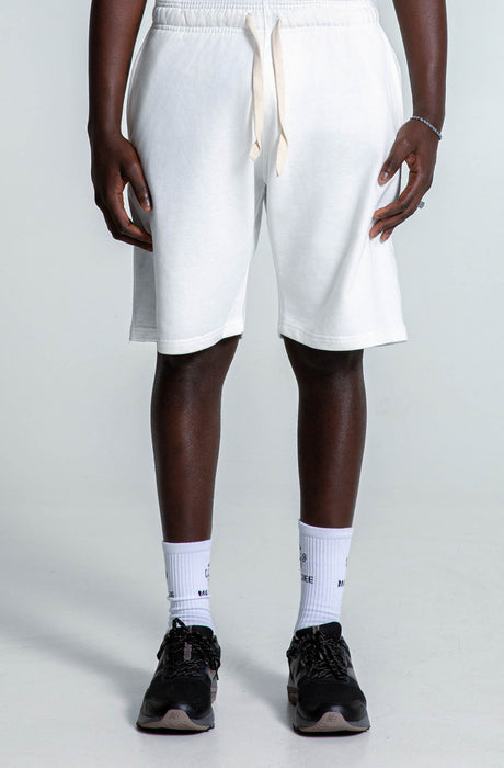 MagicBee Matt Logo Shorts - Off White