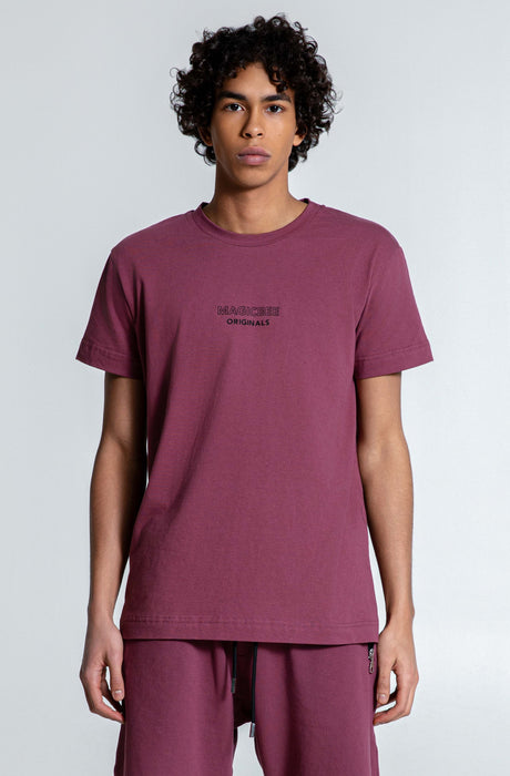 MagicBee Originals Logo Tee - Burgundy