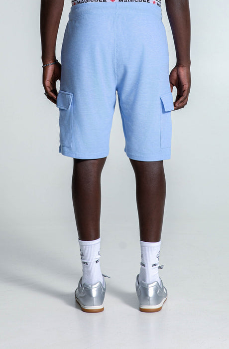 MagicBee Waffle Cargo Shorts - Lilac