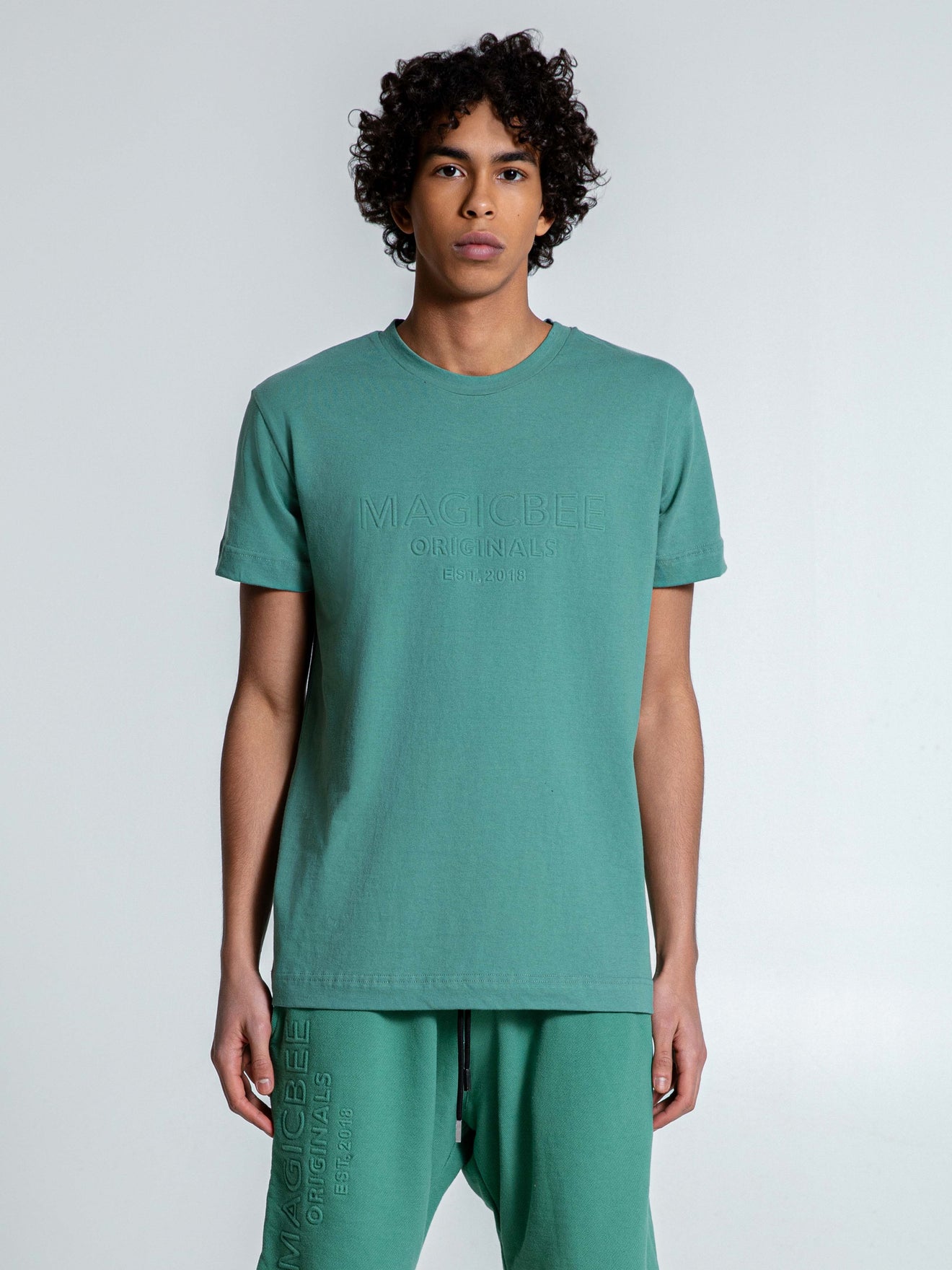MagicBee Originals Embossed Logo - Light Green