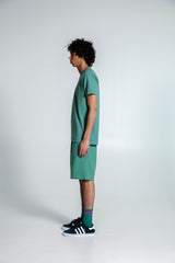MagicBee Originals Embossed Logo Shorts - Light Green