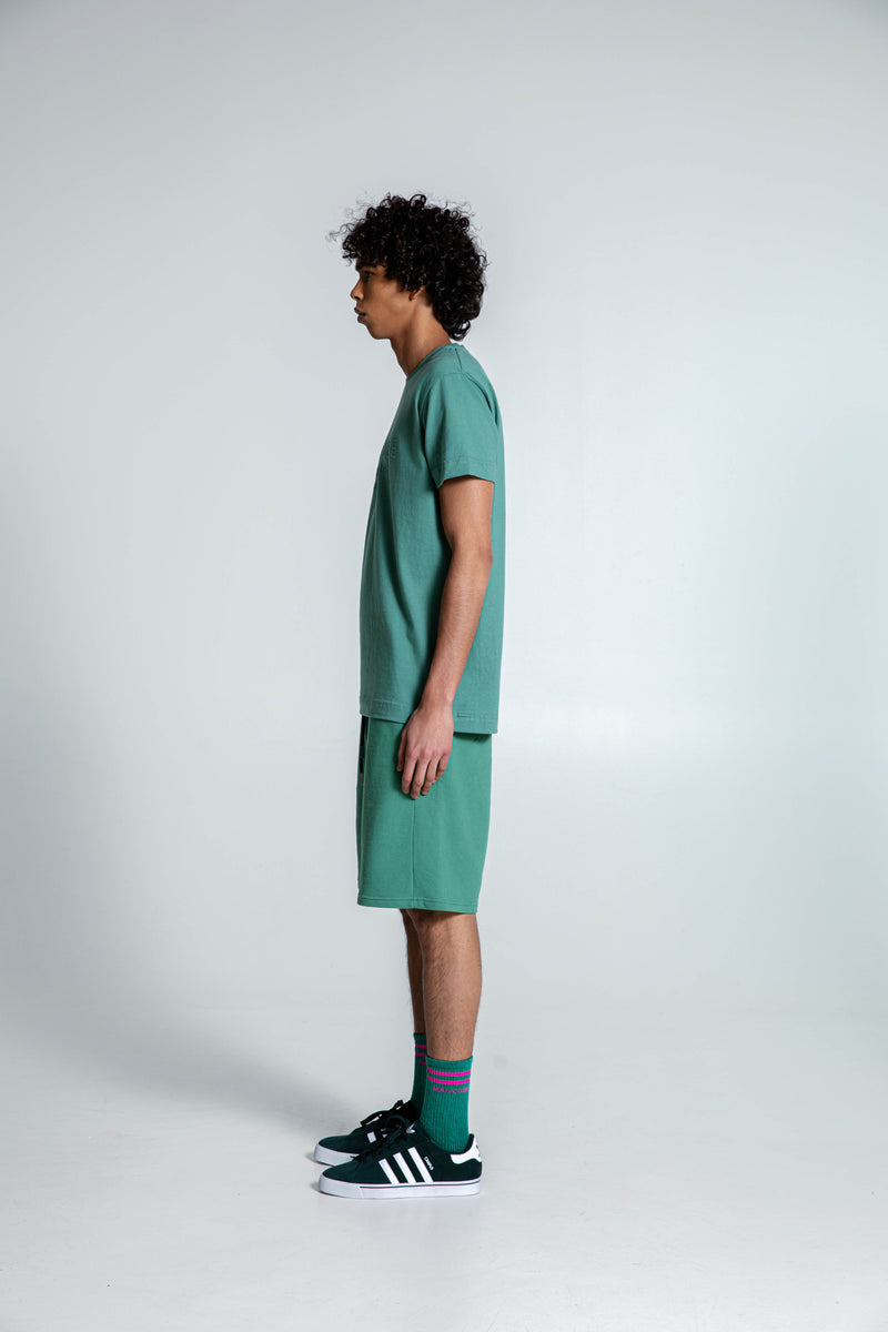 MagicBee Originals Embossed Logo Shorts - Light Green