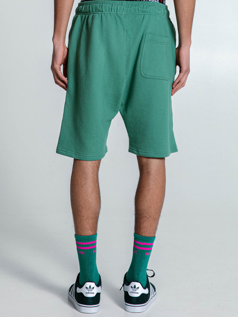 MagicBee Originals Embossed Logo Shorts - Light Green