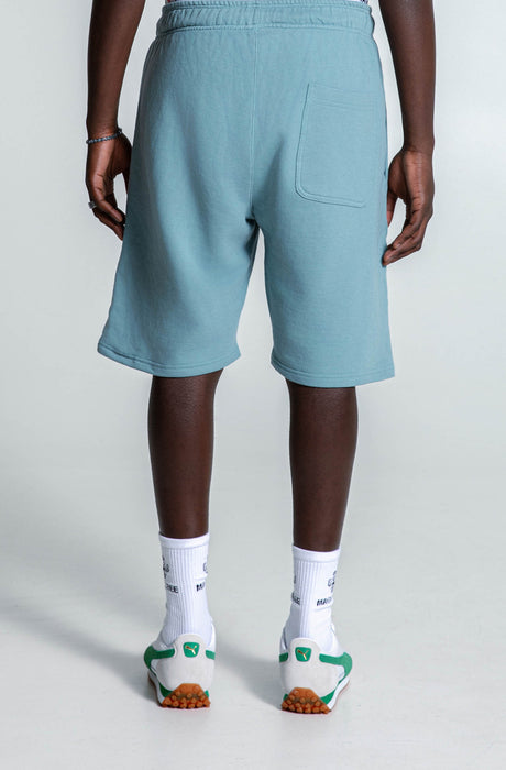 MagicBee Originals Embossed Logo Shorts - Light Blue