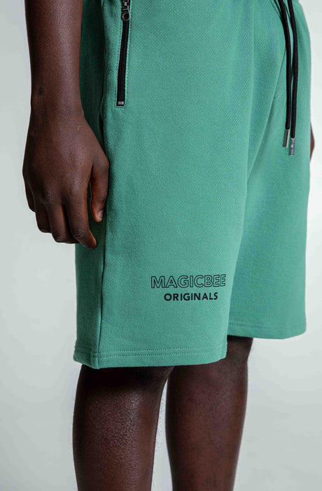 MagicBee Originals Logo Shorts - Light Green
