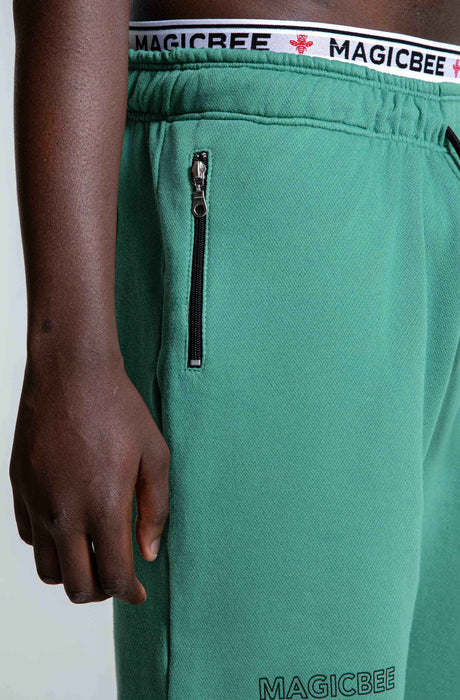 MagicBee Originals Logo Shorts - Light Green