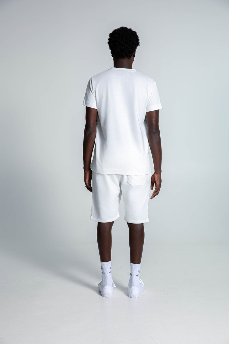 MagicBee Originals Logo Shorts - Off White