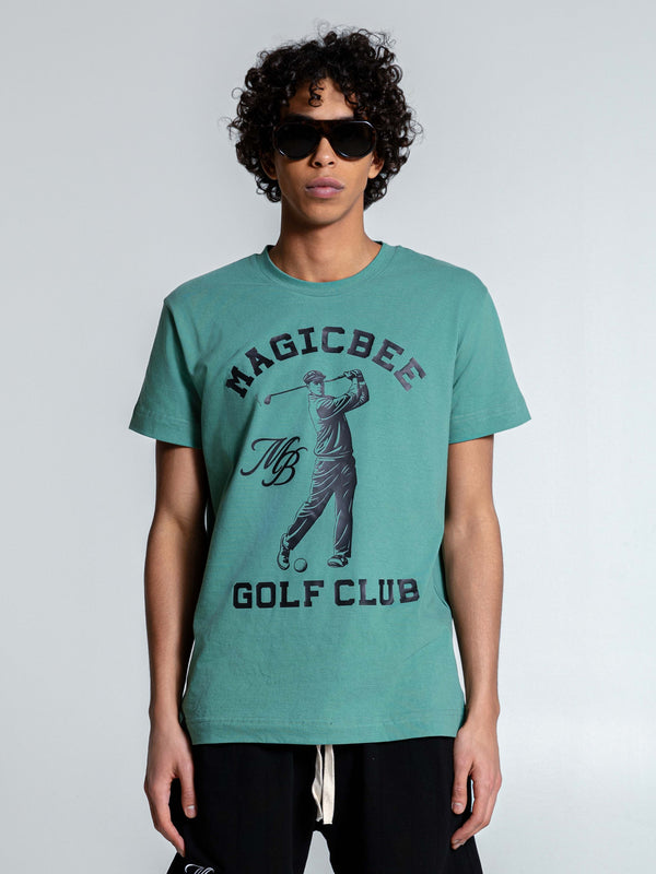 MagicBee Golf Logo Tee - Light Green