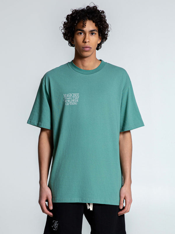 MagicBee Signature Logo Tee - Light Green