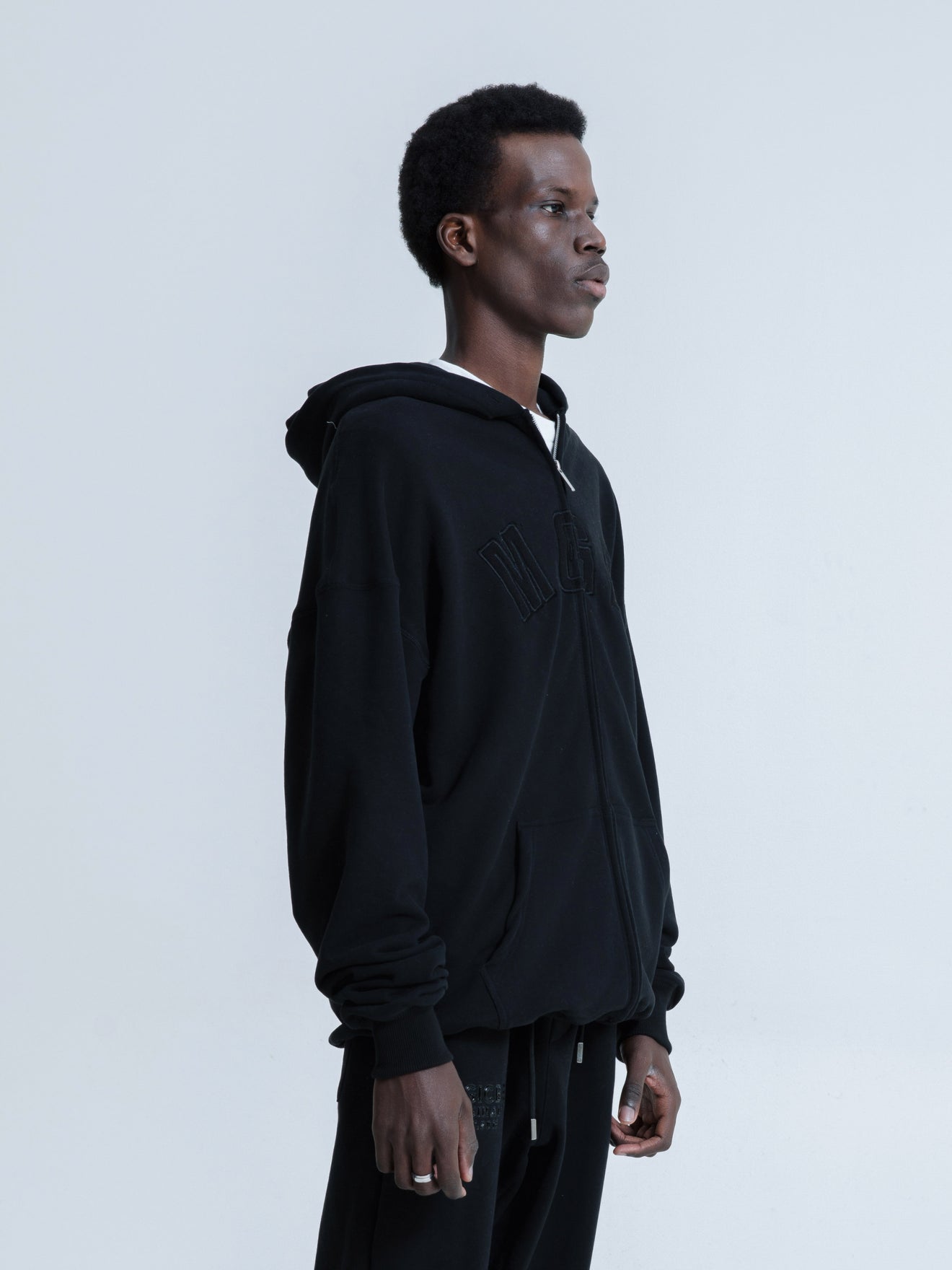 MagicBee MGB Embroidered Logo Jacket - Black
