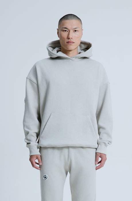 MagicBee Bee Logo Hoodie - Ice Grey