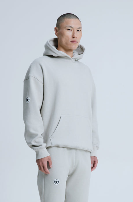 MagicBee Bee Logo Hoodie - Ice Grey