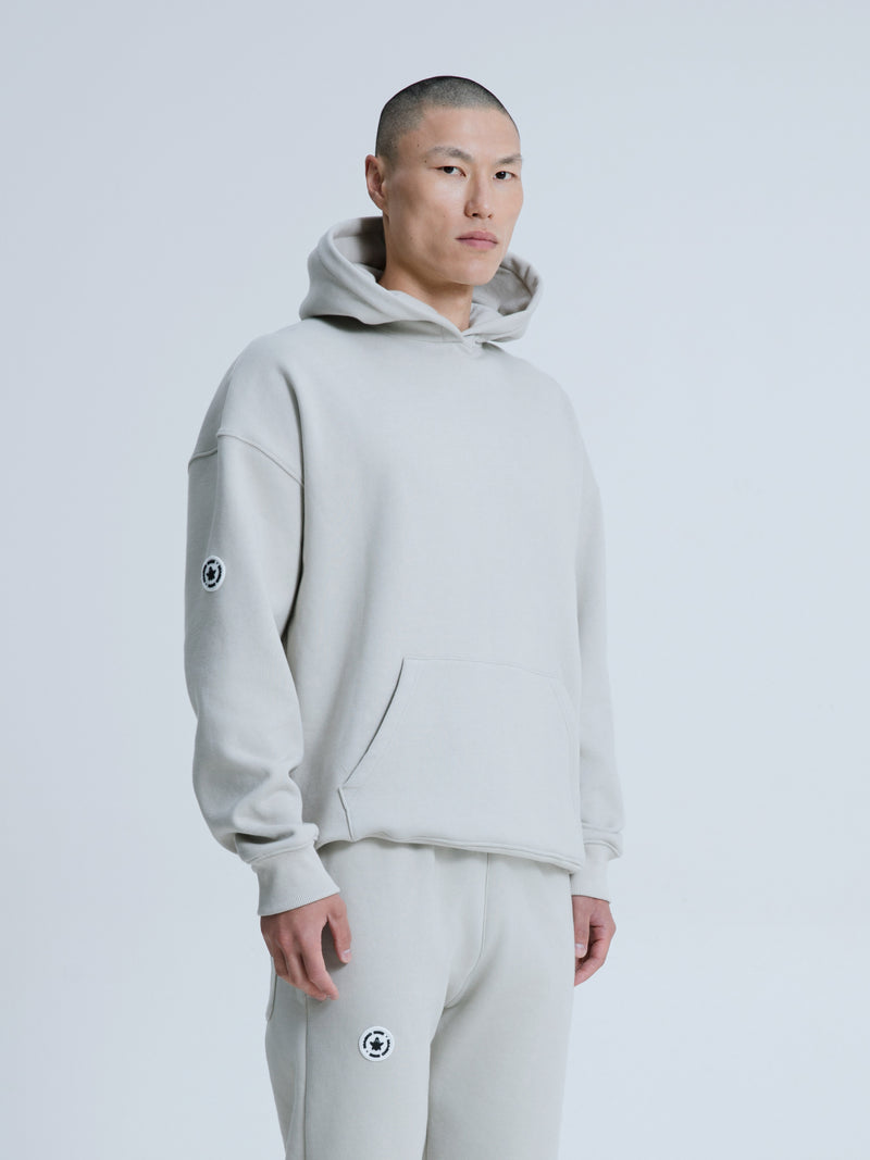 MagicBee Bee Logo Hoodie - Ice Grey
