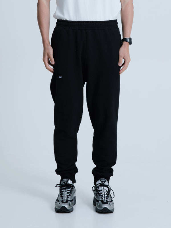 MagicBee Monogram Logo Pants- Black