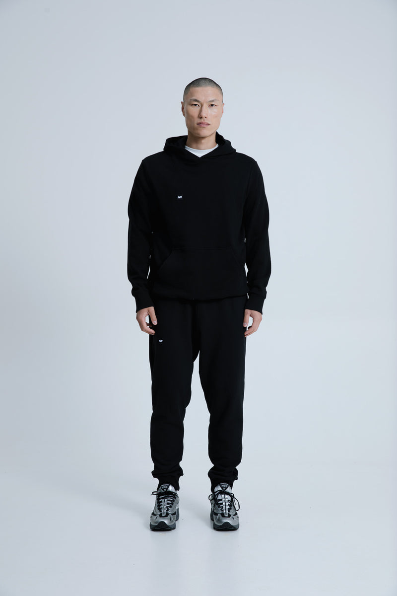 MagicBee Iceberg Logo Hoodie - Black