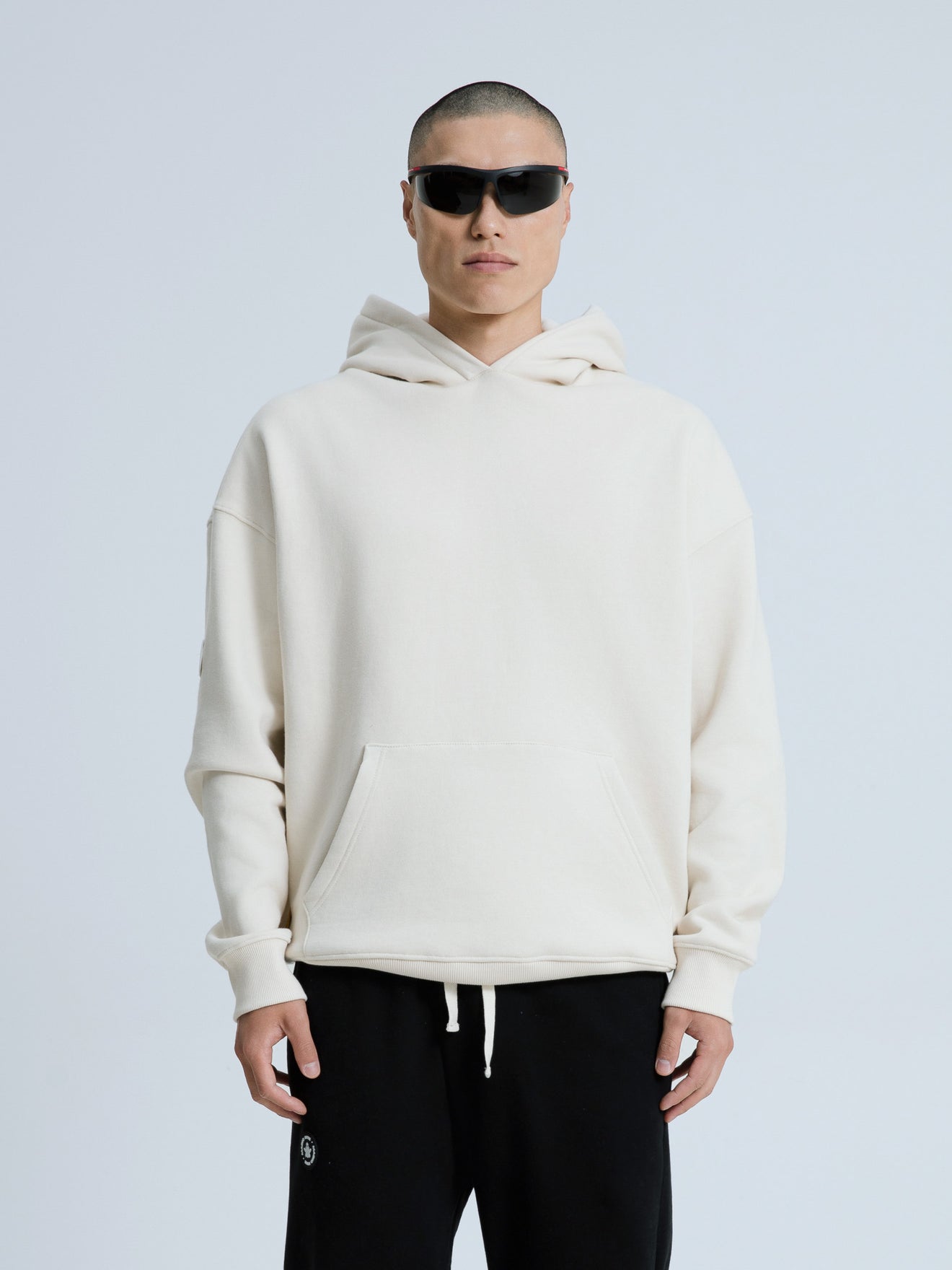 MagicBee Bee Logo Hoodie - Beige