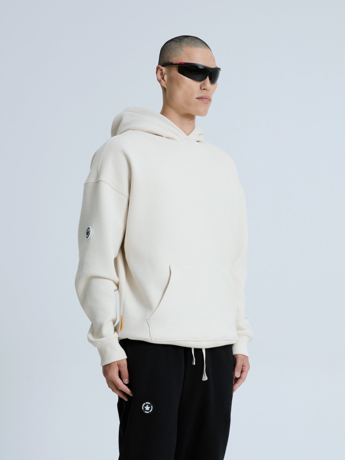 MagicBee Bee Logo Hoodie - Beige