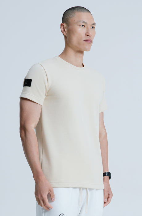 MagicBee Side Logo Tee - Beige