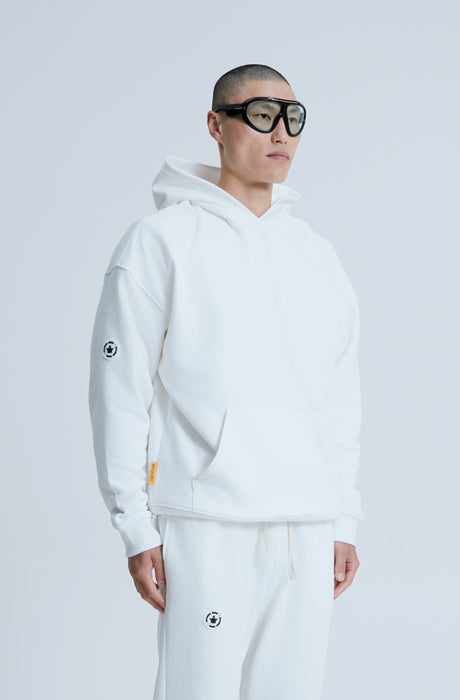 MagicBee Bee Logo Hoodie - Off White