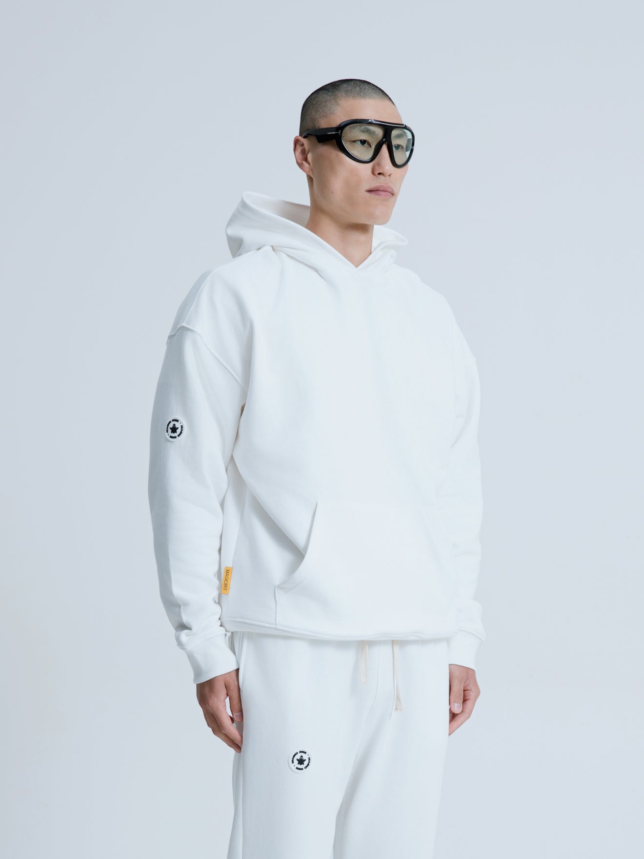 MagicBee Bee Logo Hoodie - Off White