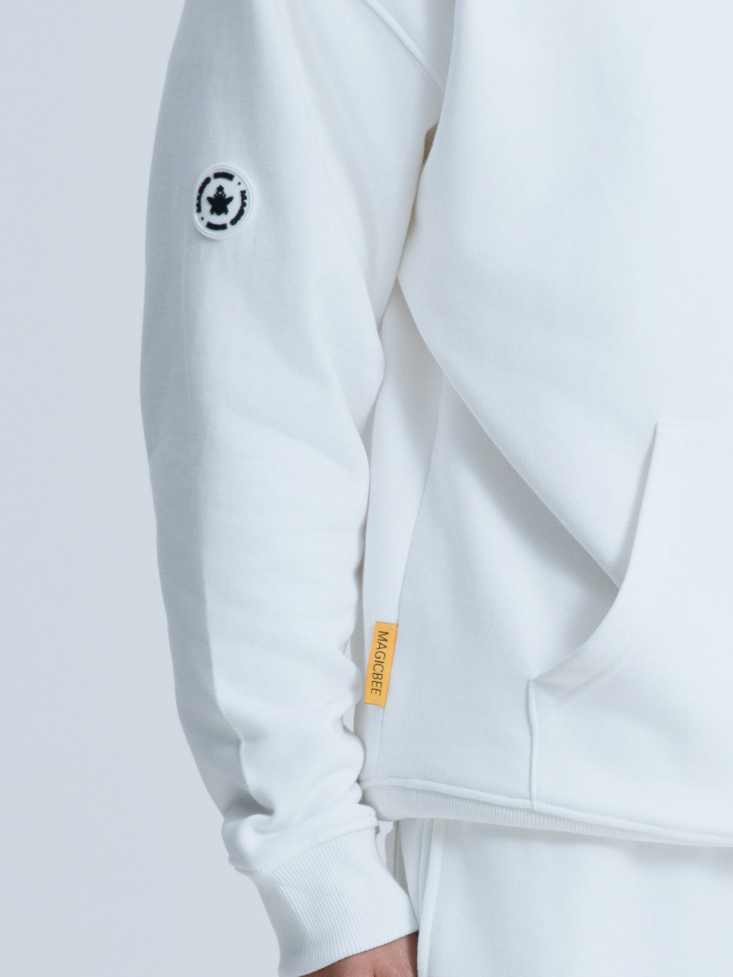 MagicBee Bee Logo Hoodie - Off White