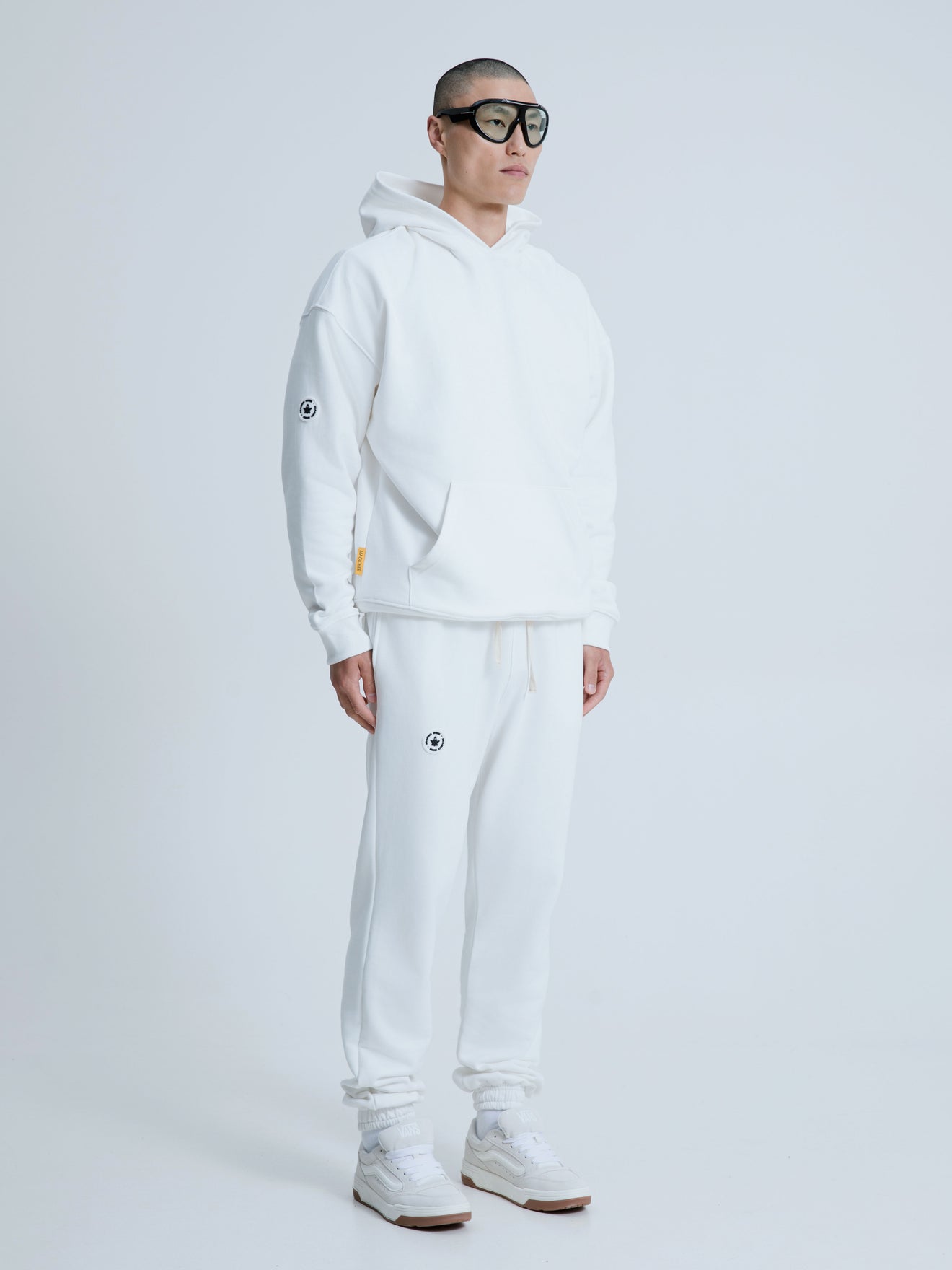 MagicBee Bee Logo Hoodie - Off White