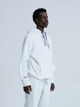MagicBee Elastic Cord Tape Hoodie - Off White