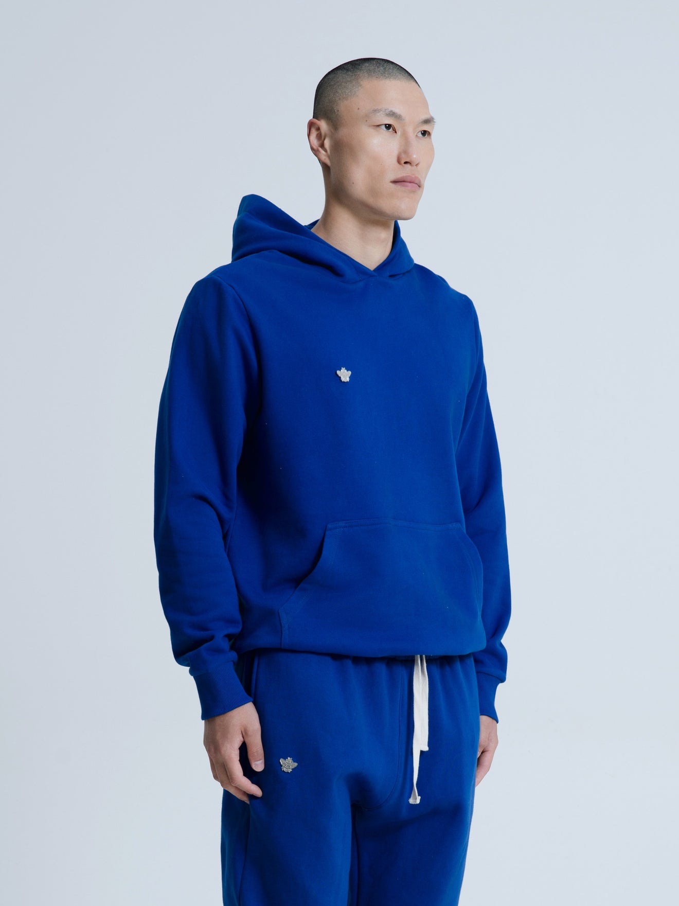MagicBee Metallic Logo Hoodie - Royal Blue
