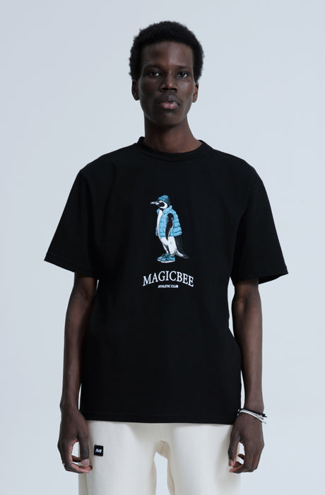MagicBee Penguin Unisex Tee - Black
