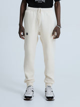 MagicBee Monogram Logo Pants- Beige