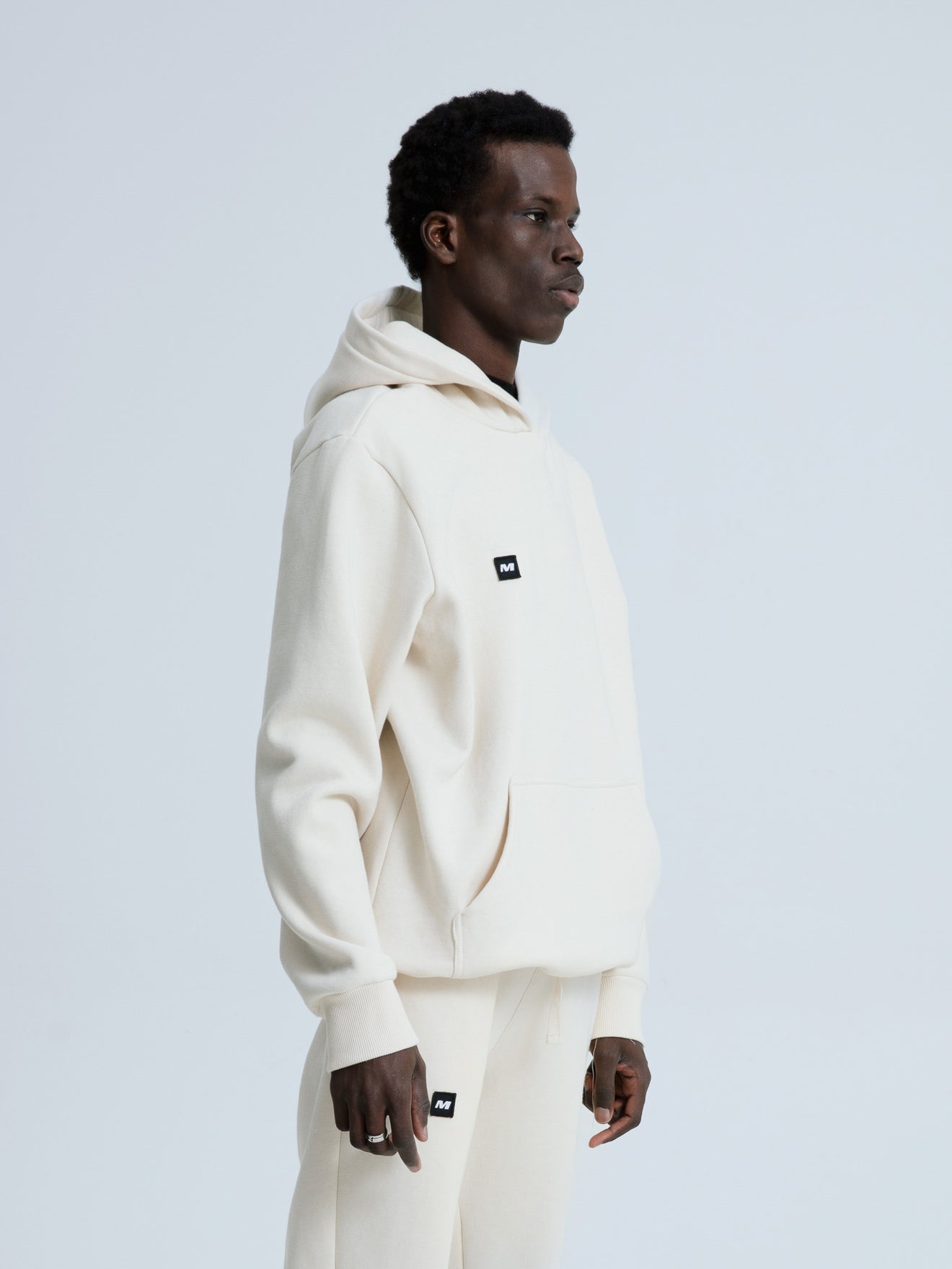 MagicBee Iceberg Logo Hoodie - Beige