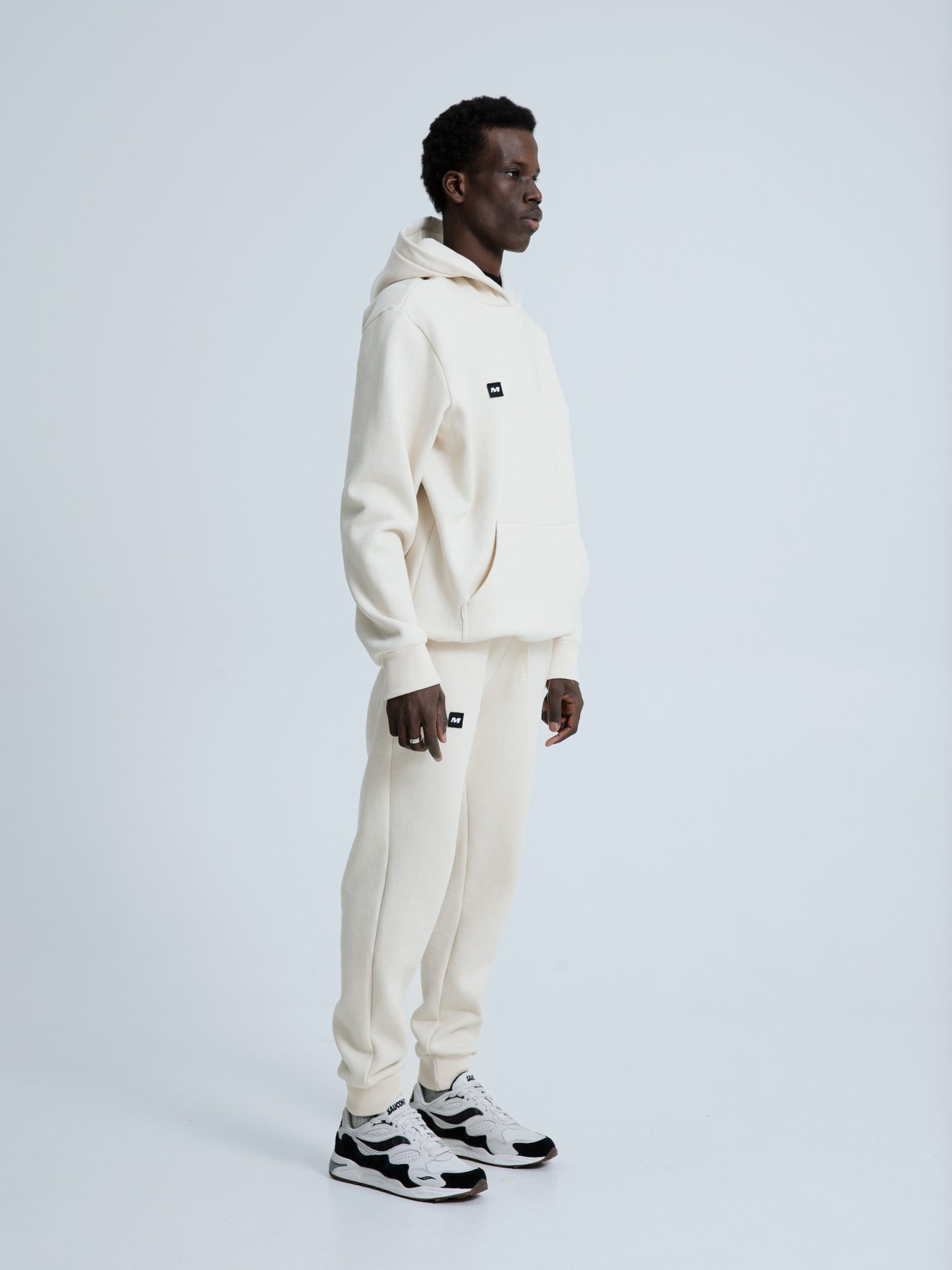 MagicBee Iceberg Logo Hoodie - Beige