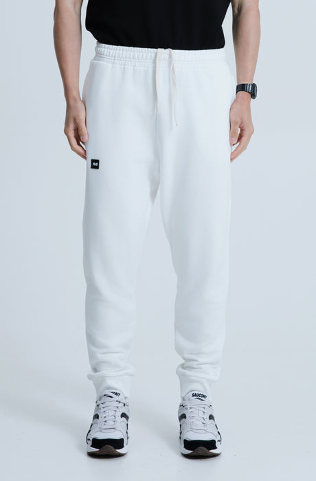 MagicBee Monogram Logo Pants- Off White