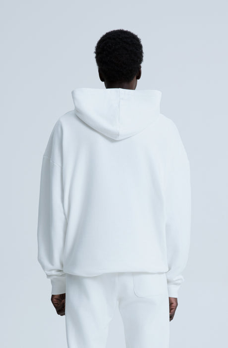 MagicBee Metallic Logo Hoodie - Off White