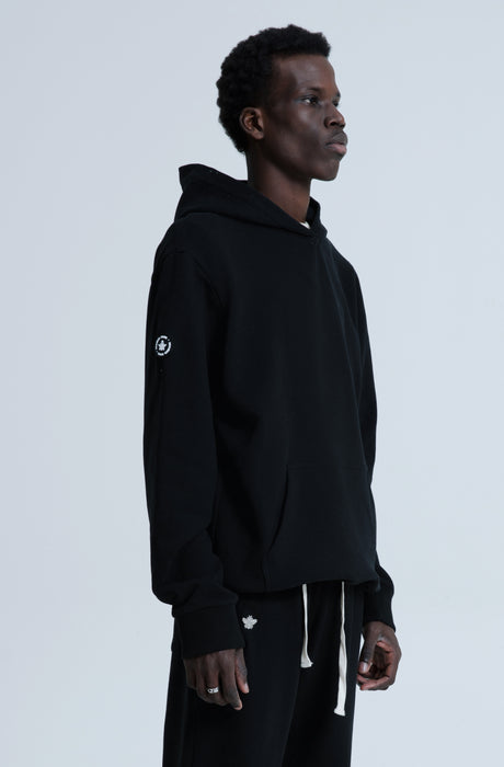 MagicBee Back Logo Hoodie - Black