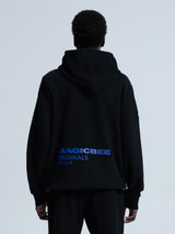 MagicBee Back Logo Hoodie - Black