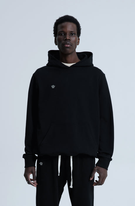 MagicBee Metallic Logo Hoodie - Black