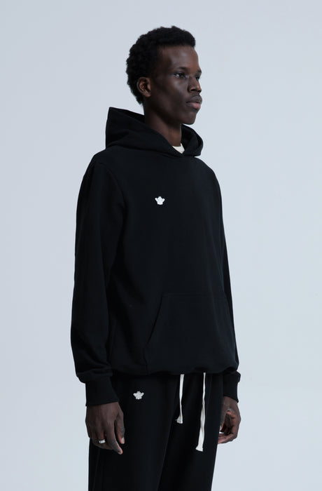 MagicBee Metallic Logo Hoodie - Black