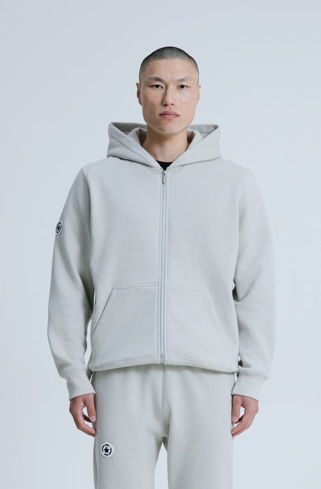 MagicBee Circle Logo Jacket - Ice Grey