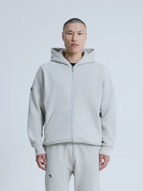 MagicBee Circle Logo Jacket - Ice Grey