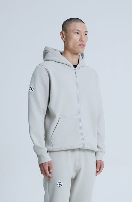 MagicBee Circle Logo Jacket - Ice Grey