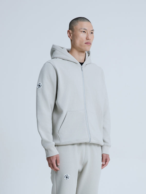 MagicBee Circle Logo Jacket - Ice Grey