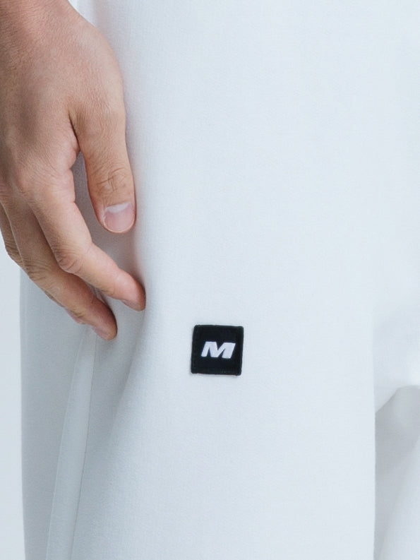 MagicBee Monogram Logo Pants- Off White