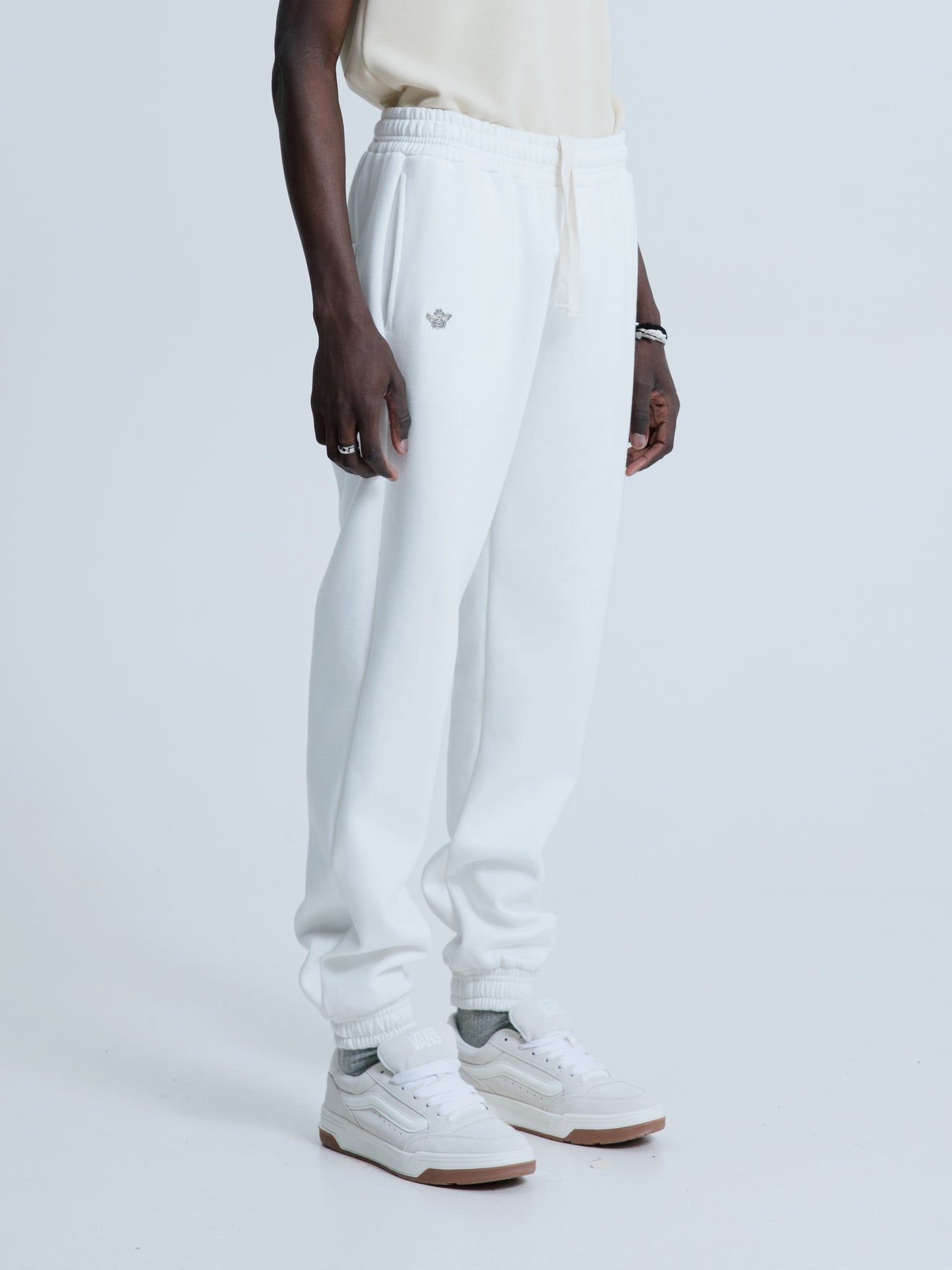 Pantalones con Estampado Ovalado MagicBee - Stone