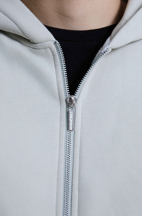 MagicBee Circle Logo Jacket - Ice Grey